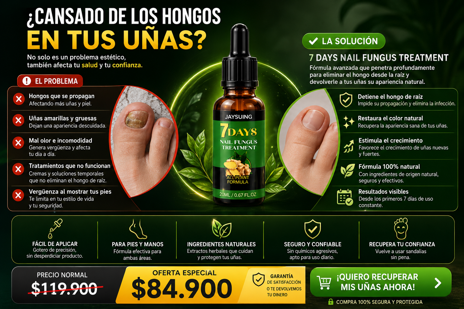 7 Days Elimina Hongo X2 Und