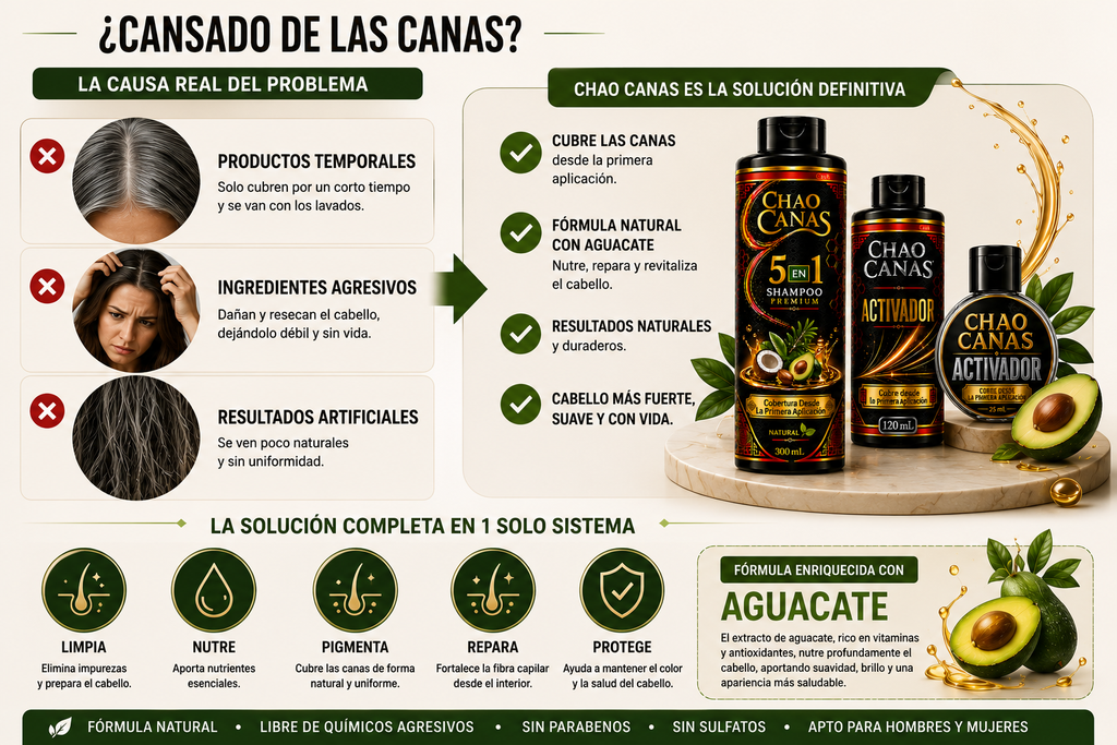 CHAO CANAS 5 EN 1