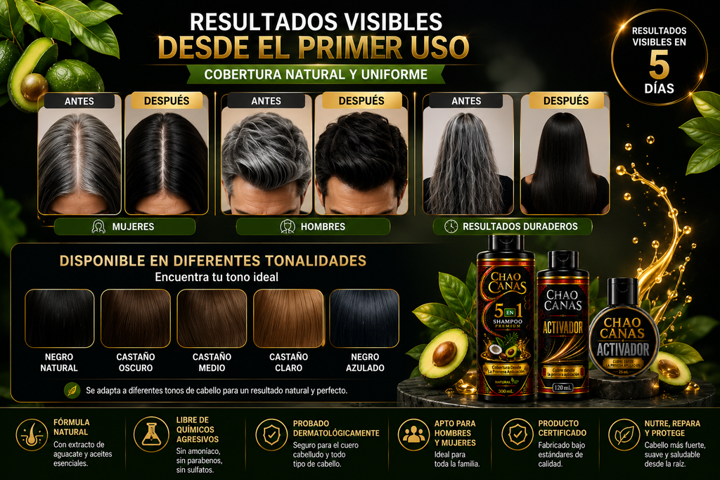 CHAO CANAS 5 EN 1